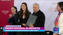 López Obrador entrega el Premio Nacional de Deportes 2021