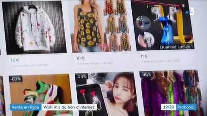 Vente en ligne : la France veut interdire le référencement en ligne du site Wish