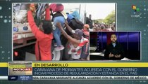Gobierno de México acuerda con migrantes realizar trámites de regularización y estancia