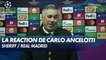La réaction de Carlo Ancelotti après Sheriff / Real Madrid