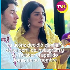 Priyanka Chopra levanta sospechas de separación de Nick Jonas