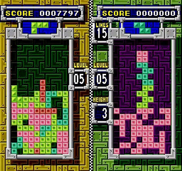 Tetris & Dr. Mario online multiplayer - snes