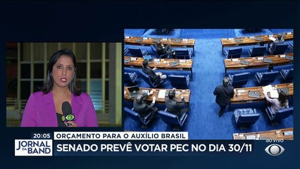 Download Video: Avançou no Senado a proposta para adiar o pagamento de dívidas judiciais, abrindo espaço no orçamento para o Auxílio Brasil. #BandJornalismo