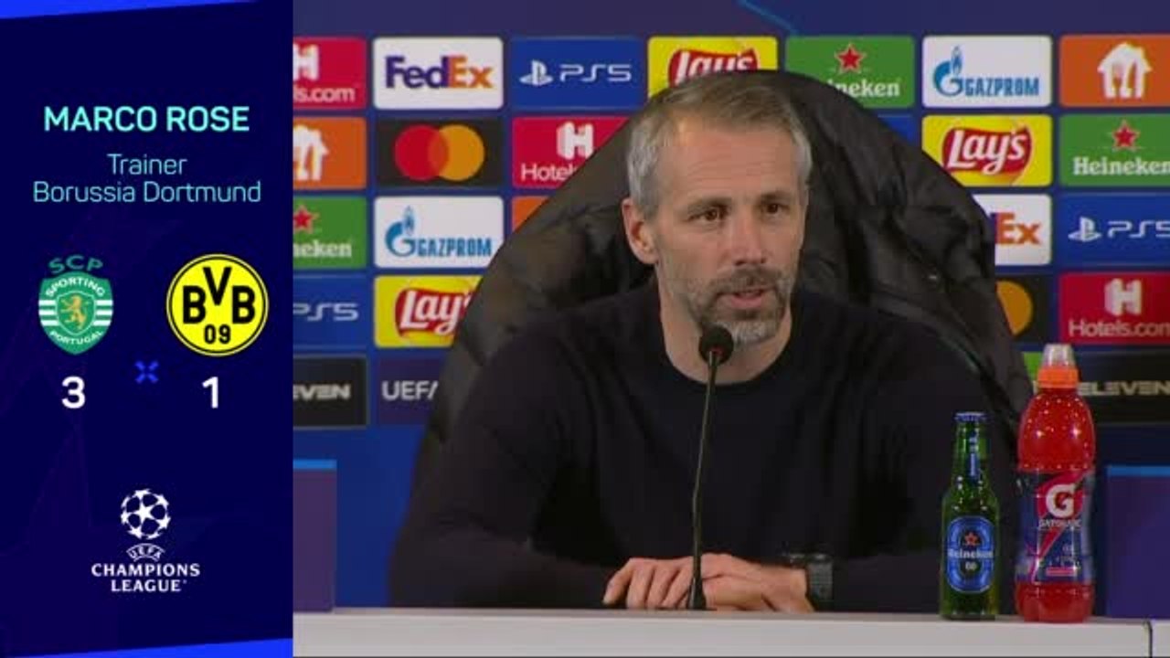 Rose nach CL-Knockout: “Wir müssen besser werden!”