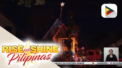 Bahay na napalilibutan ng higit 5-K Christmas lights, agaw-pansin sa Davao City