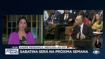 O presidente da Comissão de Constituição e Justiça do Senado confirmou pra semana que vem a sabatina de André Mendonça, indicado para uma vaga no STF.