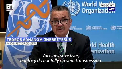 WHO says vaccines reduce Covid-19 transmission by 40%