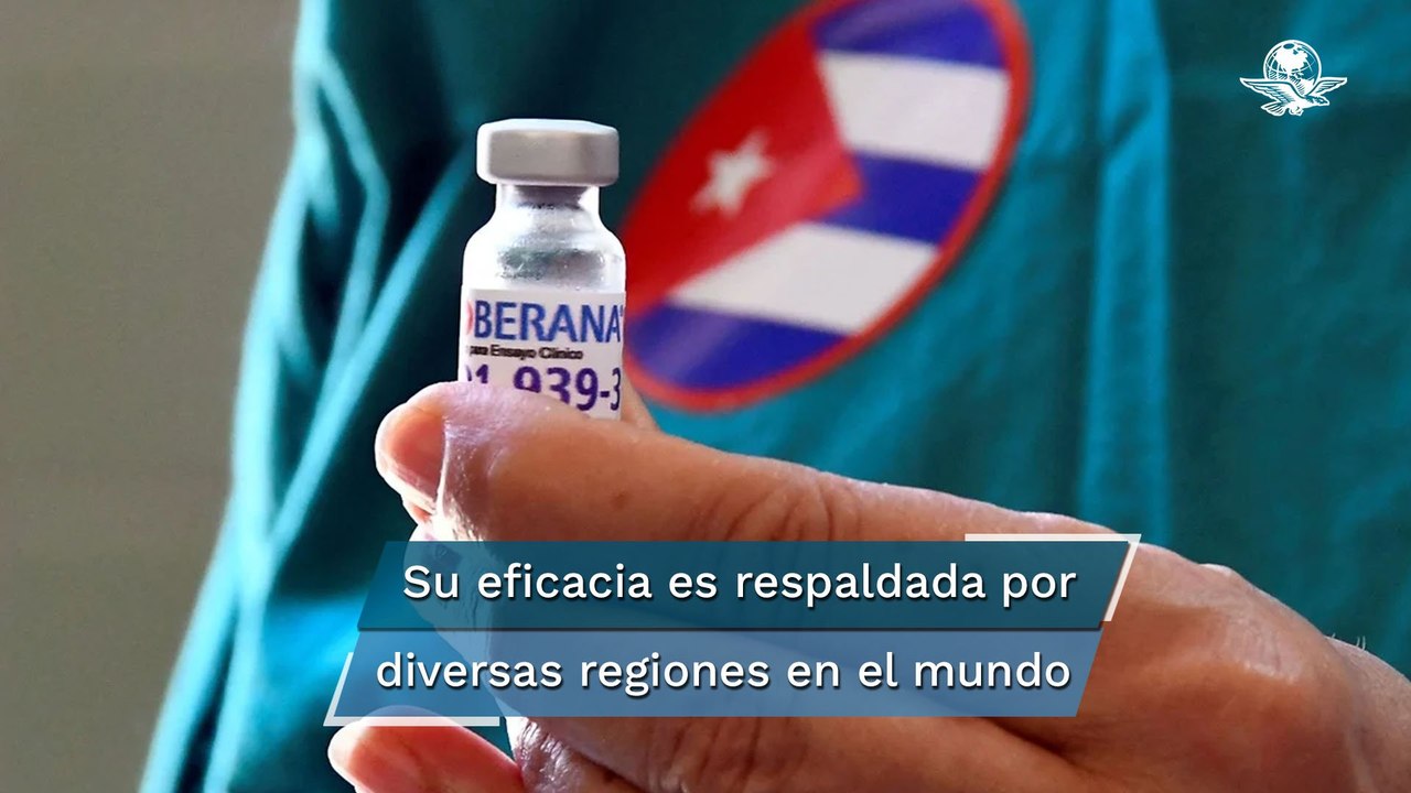 "Soberana": tres dosis de vacuna cubana ofrecen 92% de efectividad contra Covid-19