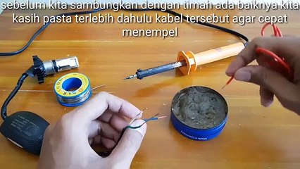 Trick agar timah kuat menempel saat kita menyolder