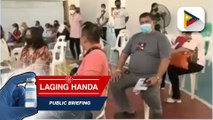 Dagdag na vaccination centers para sa booster doses, binuksan sa QC; allotted slots, hindi pa rin napupuno dahil sa vaccine preference