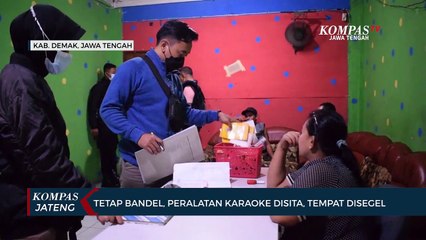 Tetap Bandel, Peralatan Karaoke Disita, Tempat Disegel