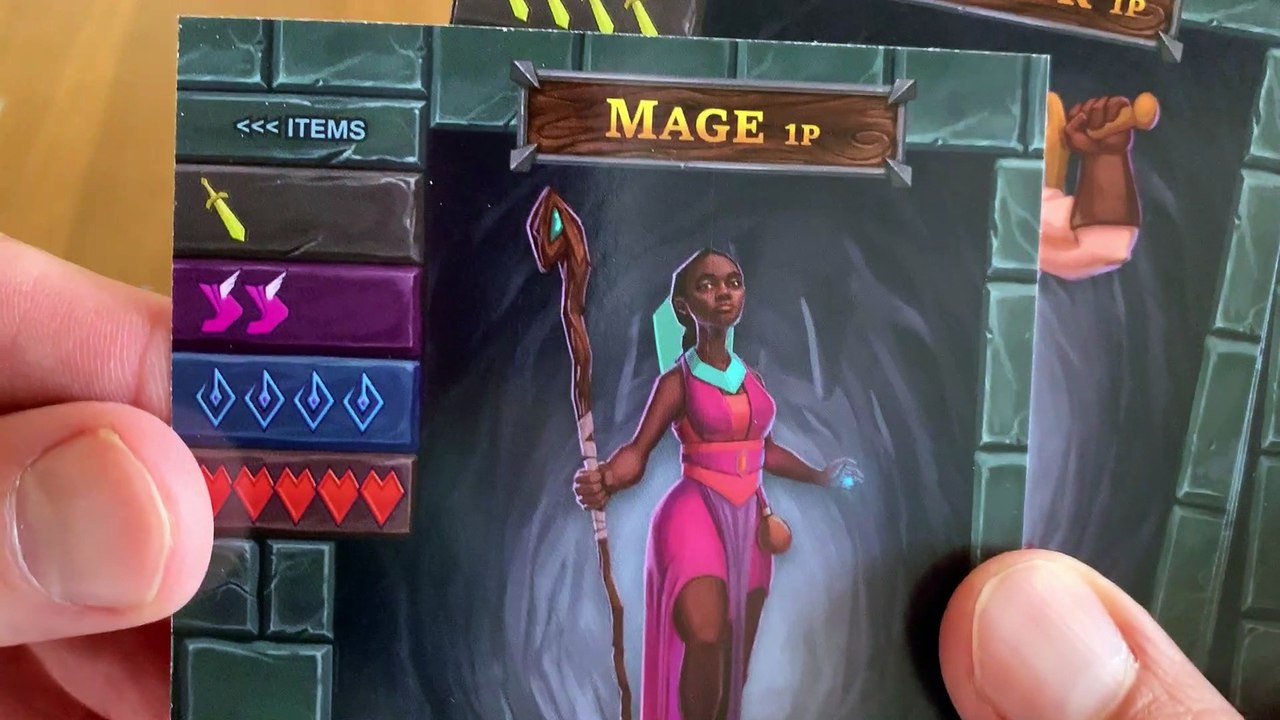 Unboxing One Deck Dungeon