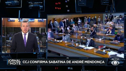 O presidente da Comissão de Justiça do Senado finalmente confirmou pra semana que vem a sabatina de André Mendonça, indicado a uma vaga no Supremo.