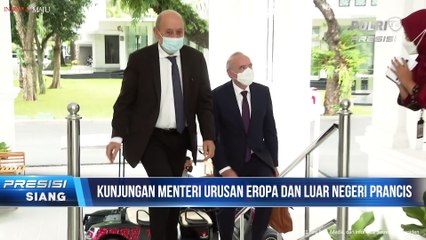 Presiden RI Menerima Menteri Urusan Eropa dan Luar Negeri Prancis, Istana Merdeka