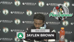 Jaylen Brown: "Tonight was a tough night for us. But I think we'll bounce back." | Celtics vs Nets