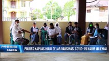 Polres Kapuas Hulu Sukseskan Vaksinasi Bersama Kaum Milenial