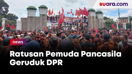 Massa Pemuda Pancasila Geruduk Gedung DPR, Tuntut Junimart Girsang Minta Maaf Langsung
