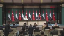 Cumhurbaşkanı Erdoğan ile Abu Dabi Veliaht Prensi Şeyh Muhammed bin Zayed Al Nahyan anlaşmaların imza törenine katıldı