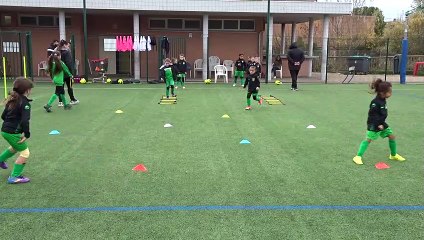 Entrainement U7 féminines Séance 3 motricité le 24/11/2021