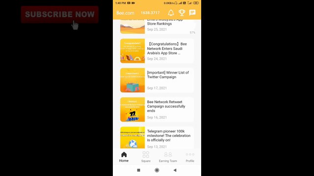 Bee network new update kyc withdraw mining crypto