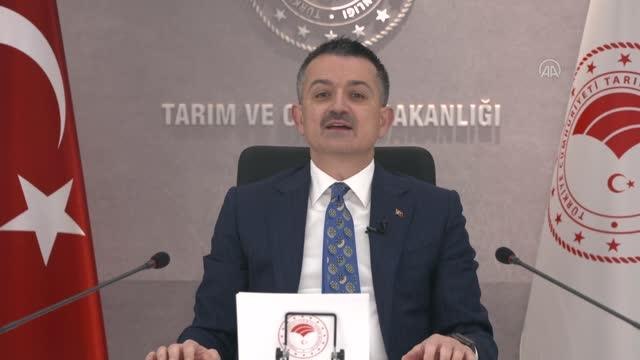 Bakan Pakdemirli, Uludağ Ekonomi Zirvesi'ne video mesaj gönderdi (1)