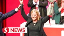 Sweden's first female PM resigns hours into post