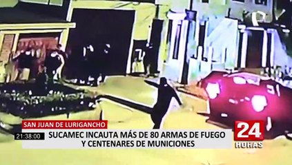 Download Video: Sucamec: armas de fuego incautadas pasarán a ser minigimnasios