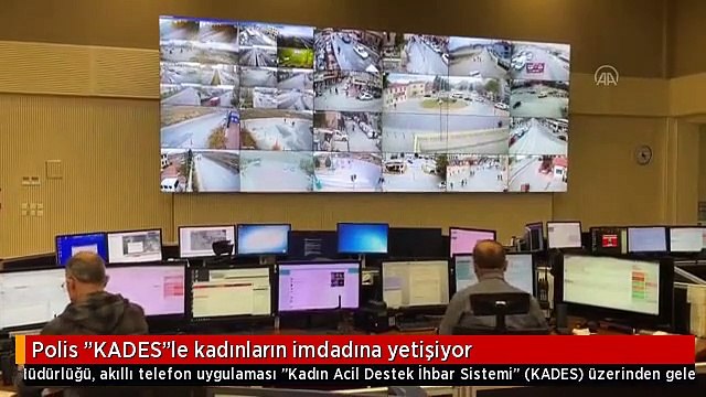 Polis KADES le kadınların imdadına yetişiyor