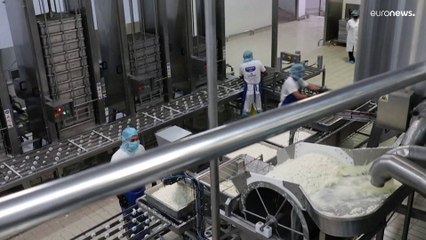 Ένα βουνό χαλούμι στην Κύπρο