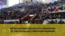 Wiper National Delegates Convention at the Kasarani Gymnasium in Nairobi