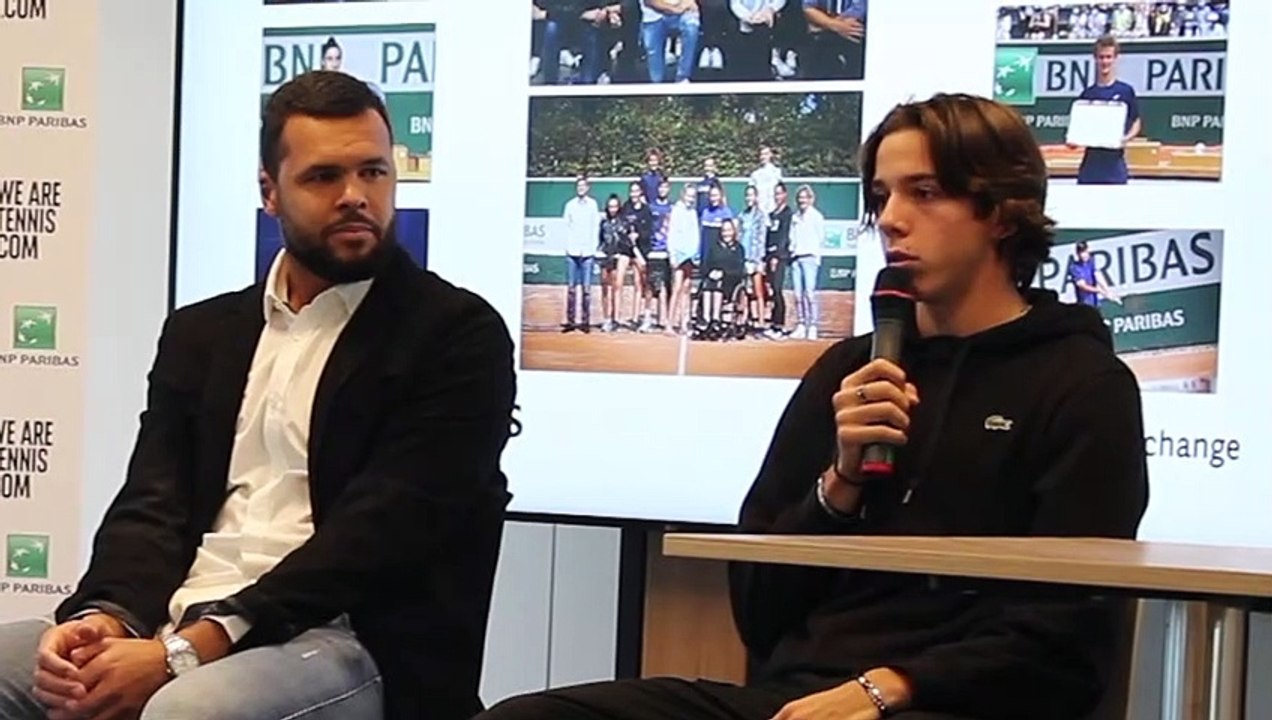 FFT - Le Mag - Team Jeunes Talents BNP Paribas 2021 - Arthur Cazaux : "L'Open d'Australie, j'ai peut-être une chance de faire les qualifications"