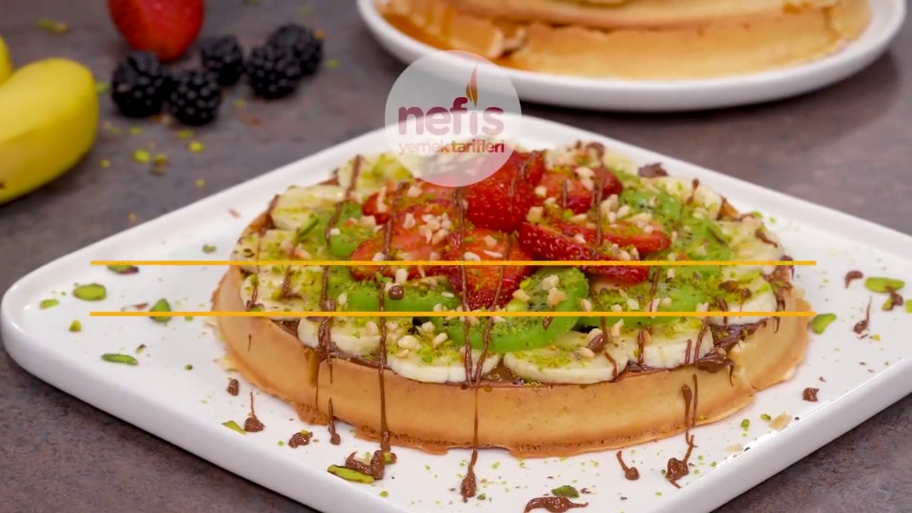 Bu Waffle Efsane ❤️İster Tavada İster Makinede Muhteşem Sonuç ✅