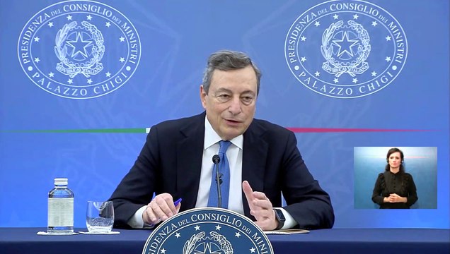 Green Pass, Draghi: Il coinvolgimento forze dell'ordine per controlli sarà totale