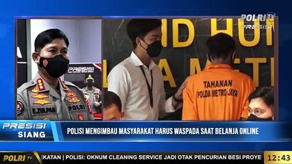 Live Report Natania - Kasus Penipuan Kurir Ojek Online