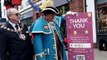 Mayor of Worthing visits Plaza Parade Co-op store to hand out cash to charities