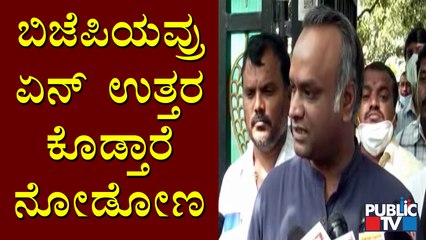 ಬಿಜೆಪಿಯವರು ದಲಿತರ ಮನೆಗೆ ಹೋಗಿ 'ಹೋಟೆಲ್ ಊಟ' ಮಾಡ್ತಾರೆ: Priyank Kharge