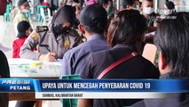 Polres Samba Gelar Kegiatan Vaksinasi Diperbatasan Indonesia - Malaysia
