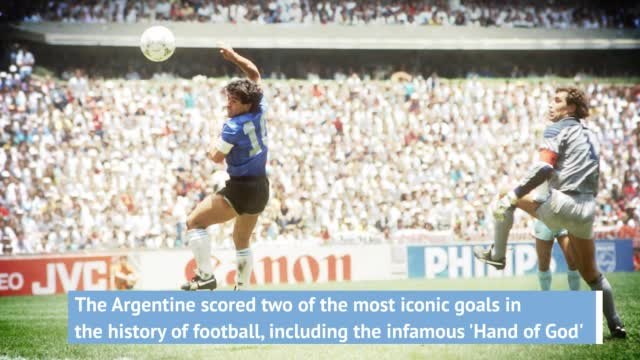 Hand of God - Maradona's defining moment