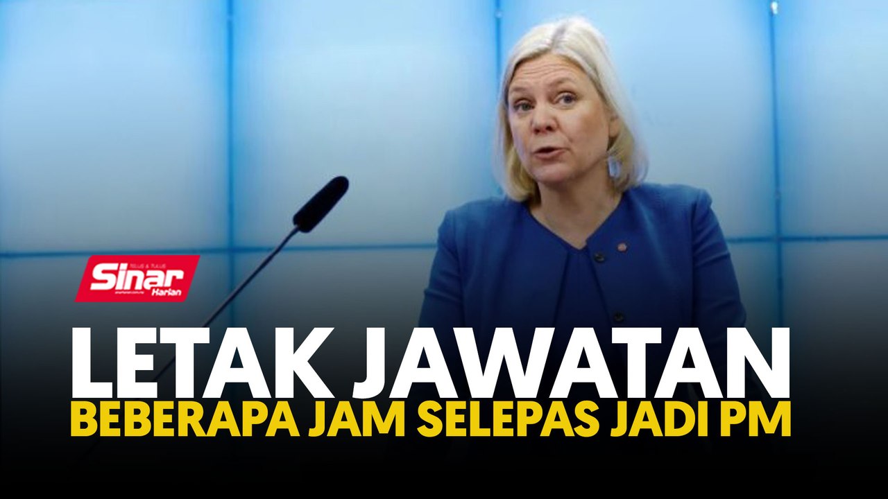 Letak jawatan beberapa jam selepas jadi PM