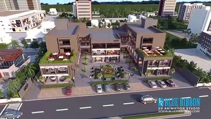 3D WALKTHORUGH Blueribbon animation studio-YASH PLAZA