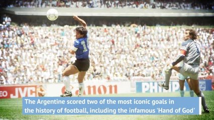 Video herunterladen: Hand of God - Maradona's defining moment