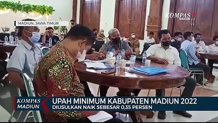 Upah Minimum Kabupaten Madiun 2022, Diusulkan Naik Sebesar 0,35 Persen