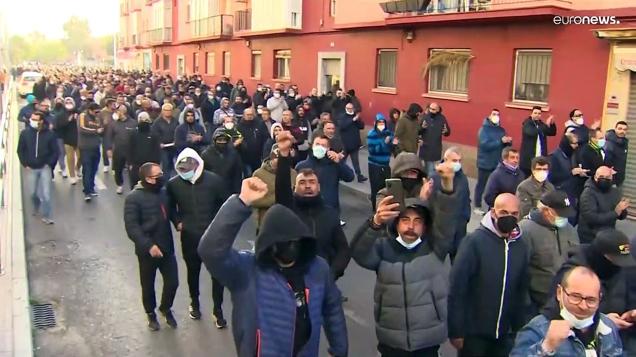 Principio de acuerdo en el sector del metal en Cádiz después de nueve días de huelga