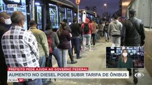 Ricardo Nunes foi a Brasília pedir ajuda do governo federal no subsídio do diesel. O prefeito disse que o aumento de 65% no combustível apenas neste ano pode encarecer tarifas de ônibus.