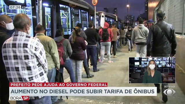Ricardo Nunes foi a Brasília pedir ajuda do governo federal no subsídio do diesel. O prefeito disse que o aumento de 65% no combustível apenas neste ano pode encarecer tarifas de ônibus.