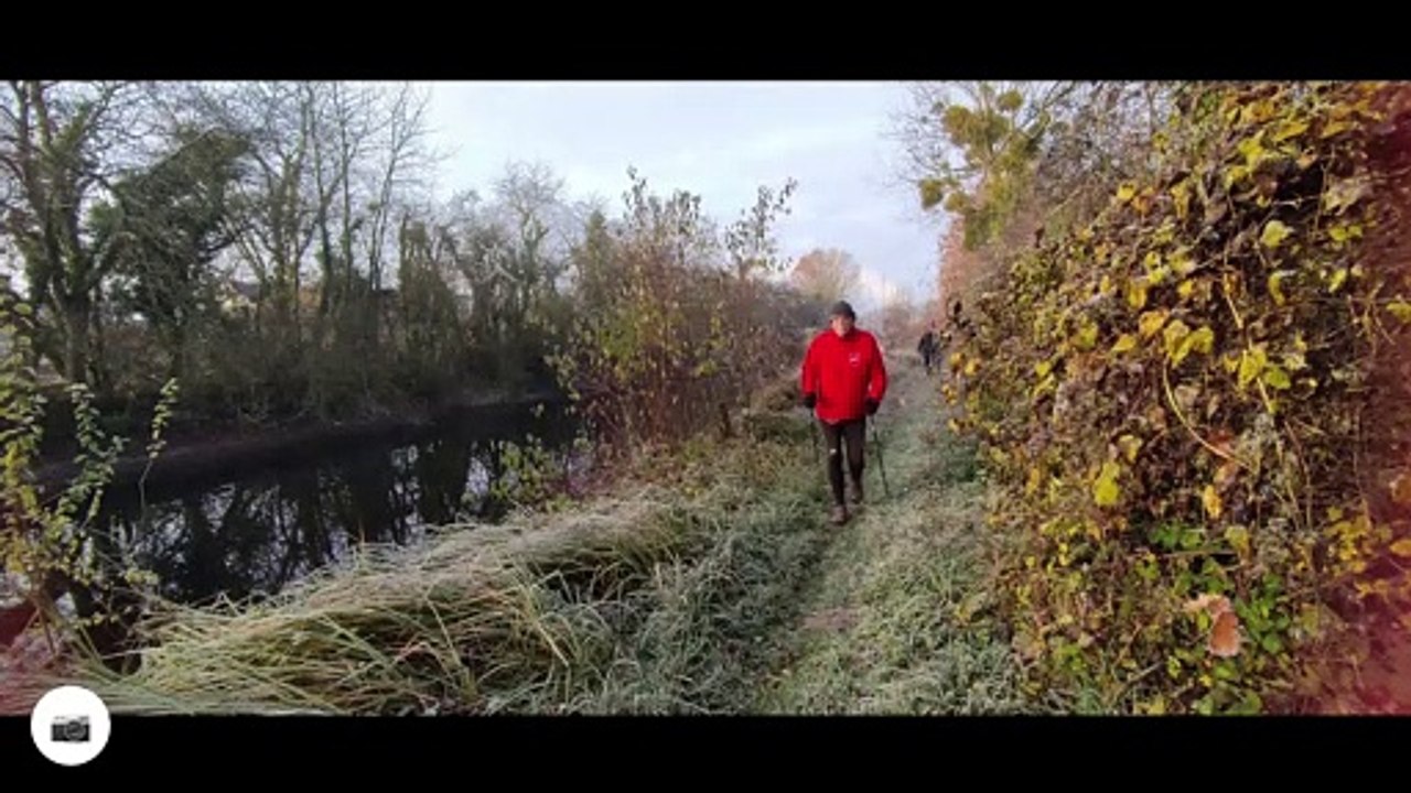 Belle sortie de marche nordique a Pont sur  seine Merci Bernard notre coach adoré