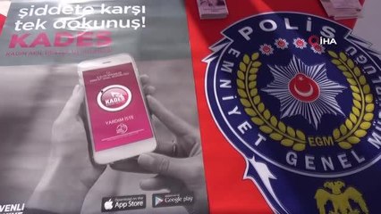 Marmaris'te Kadına şiddetle ilgili bilinçlendirme broşürleri dağıtıldı