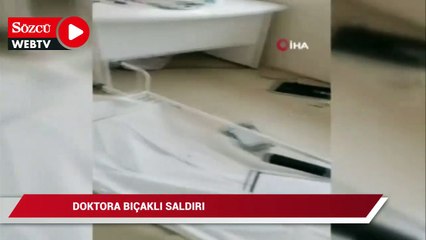 Kadına yönelik şiddet gününde, kadından doktora bıçaklı saldırı