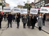 Uluslararası kadına yönelik şiddetle mücadele gününde yürüyüş yapıldı- Gaziosmanpaşalı kadınlar farkındalık amacıyla vatandaşlara 