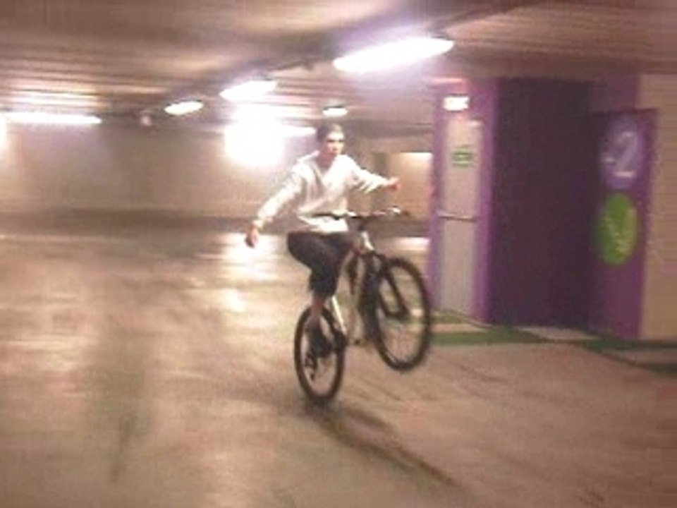 roue arriére/ welling sans les mains